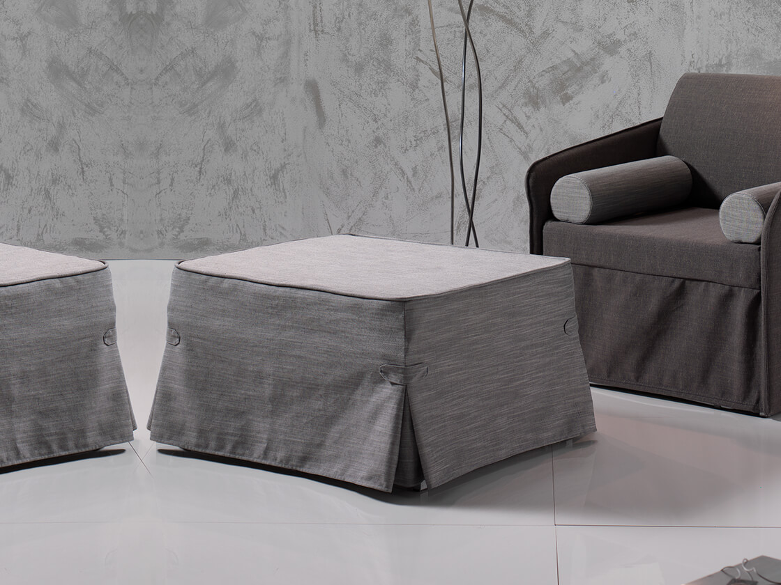 Pouff letto modello Elsa