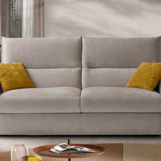 Divano letto aker con sfondo