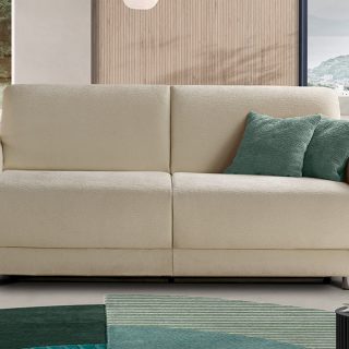 divano letto sunny con sfondo